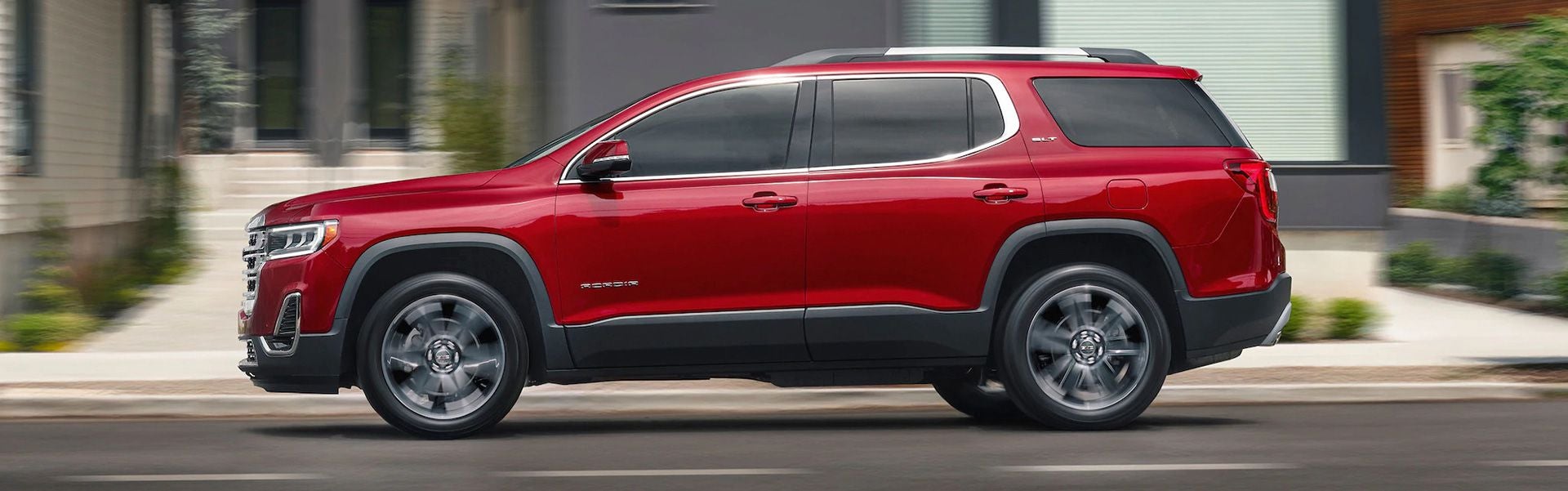 2020 GMC Acadia SUV on road view