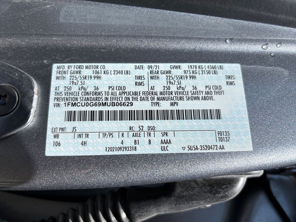 2021 Ford Escape SE