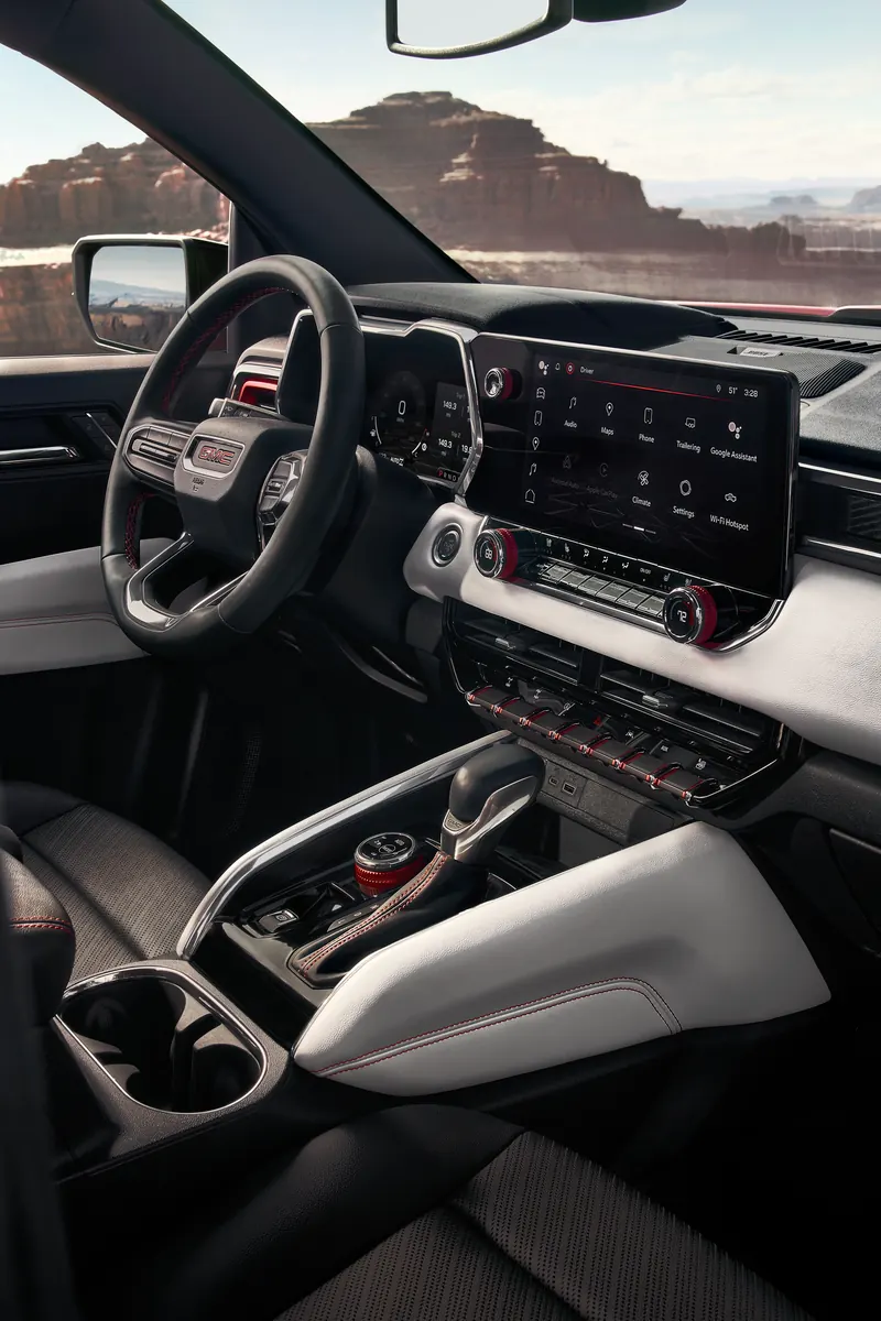 2026 GMC Canyon infotainment system at Cecil GMC of Fredericksburg in FREDERICKSBURG TX