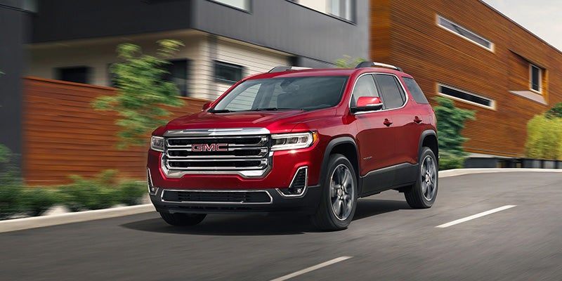 2020 GMC Acadia safety on road