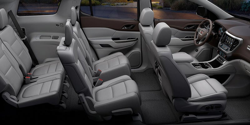 2020 GMC Acadia interior seating