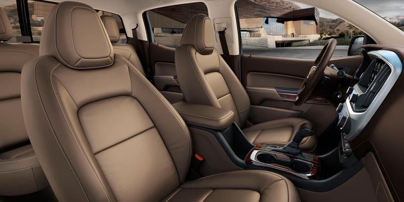 2020 GMC Canyon seating and upholstery detail