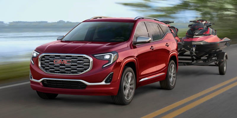 2020 GMC Terrain rear park assist sensor visualization