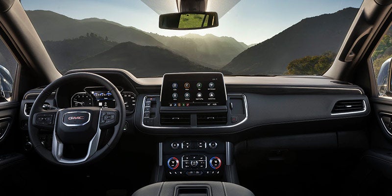 2021 GMC Yukon interior dashboard