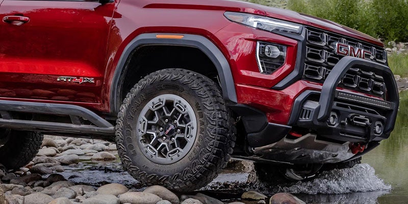 2026 Canyon Safety Fredericksburg, TX: Advanced driver assist features with collision, lane, and alert systems