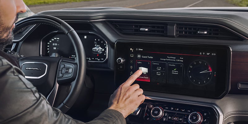 2026 GMC Sierra 1500 showcasing advanced technology features in FREDERICKSBURG, TX
